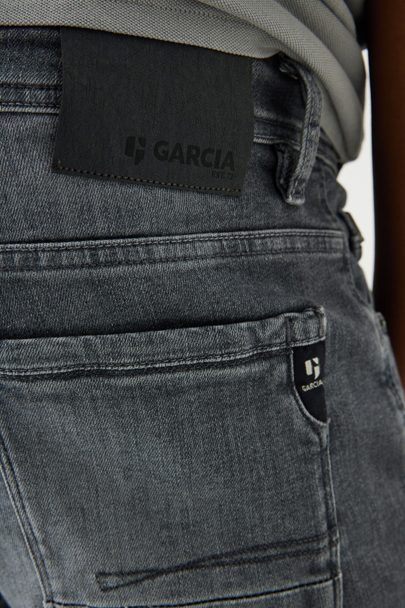 Garcia 5-Pocket-Jeans GARCIA SAVIO grey medium used 630.5997 – Bild 5 von 5