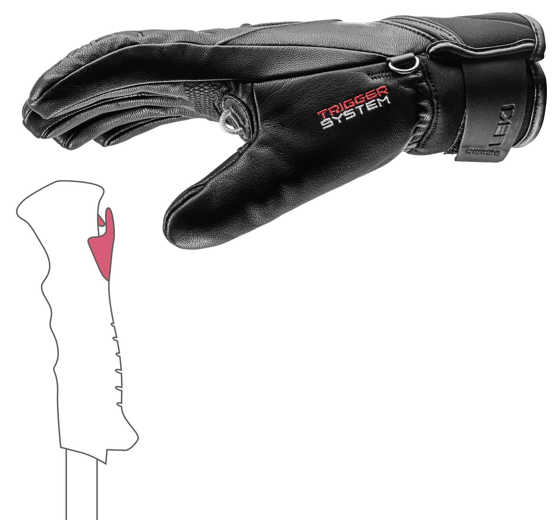 Handschuhe Damen 3D HS GRIFFIN Leki Skihandschuhe