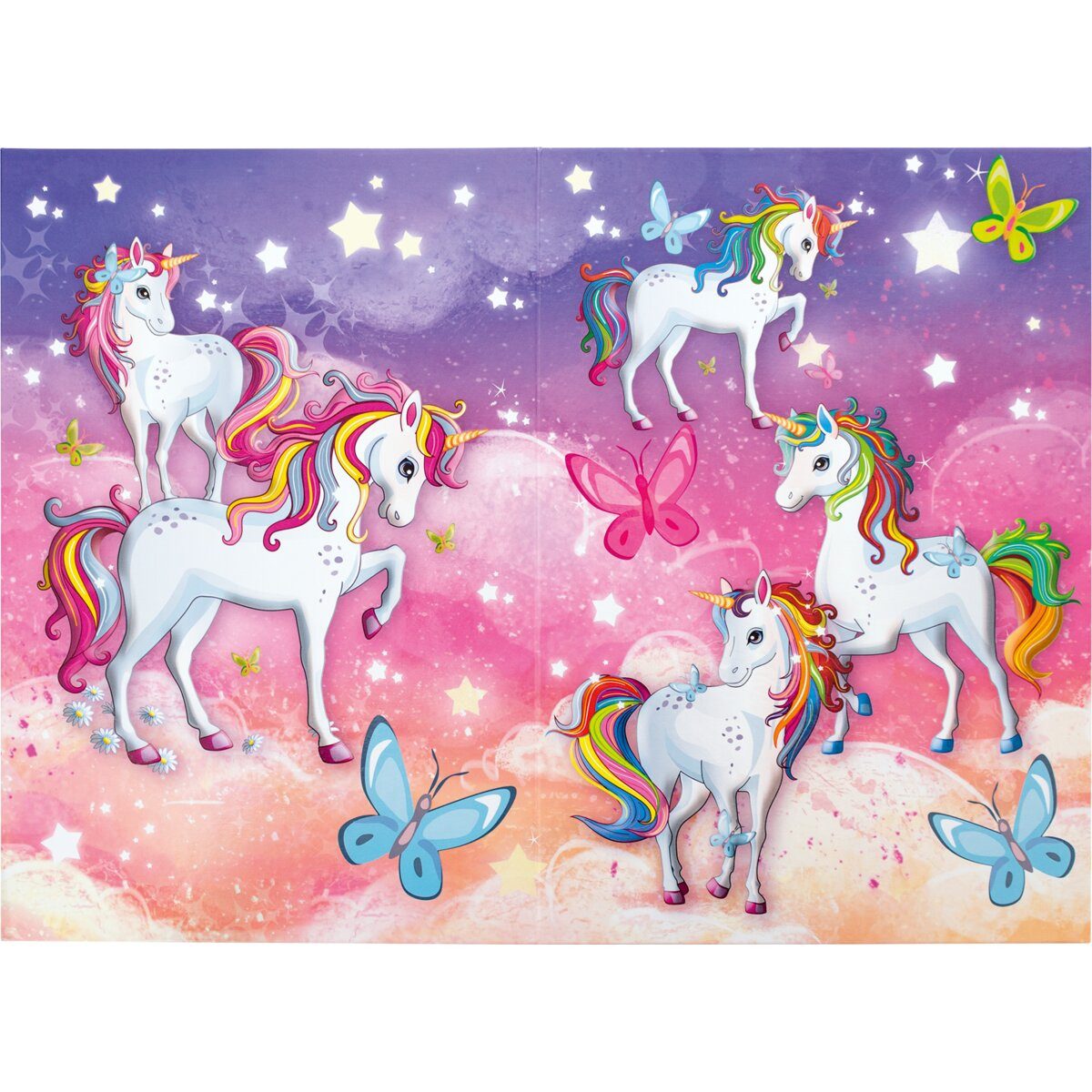 HERMA Papierkorb Papierkorb Karton Einhorn
