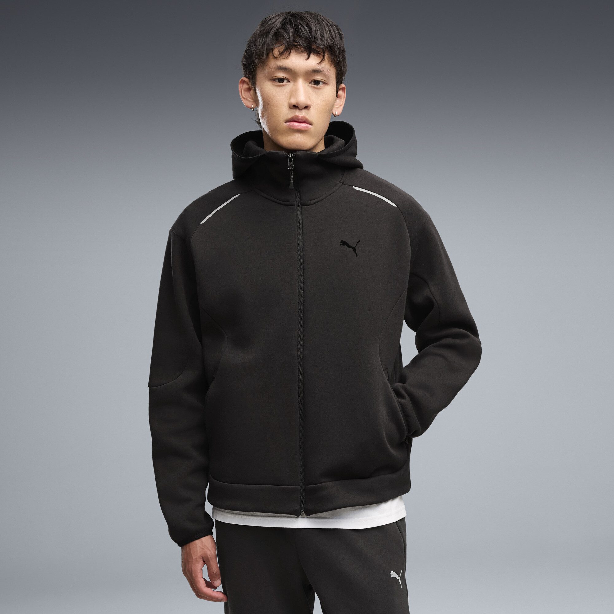 PUMA Hoodie PUMATECH Relaxed Kapuzenjacke Herren