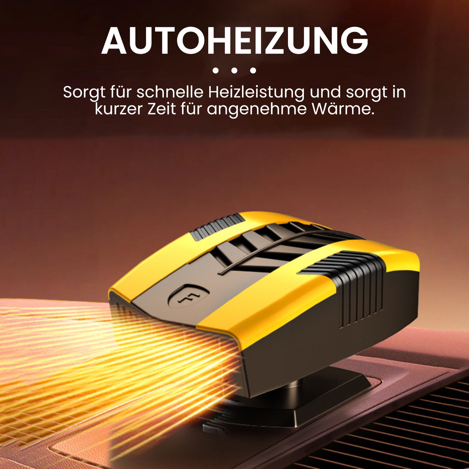 Refttenw Heizlüfter 12V Auto Heizlüfter,2 in 1 Tragbare Luftkühler,Heizung, günstig online kaufen