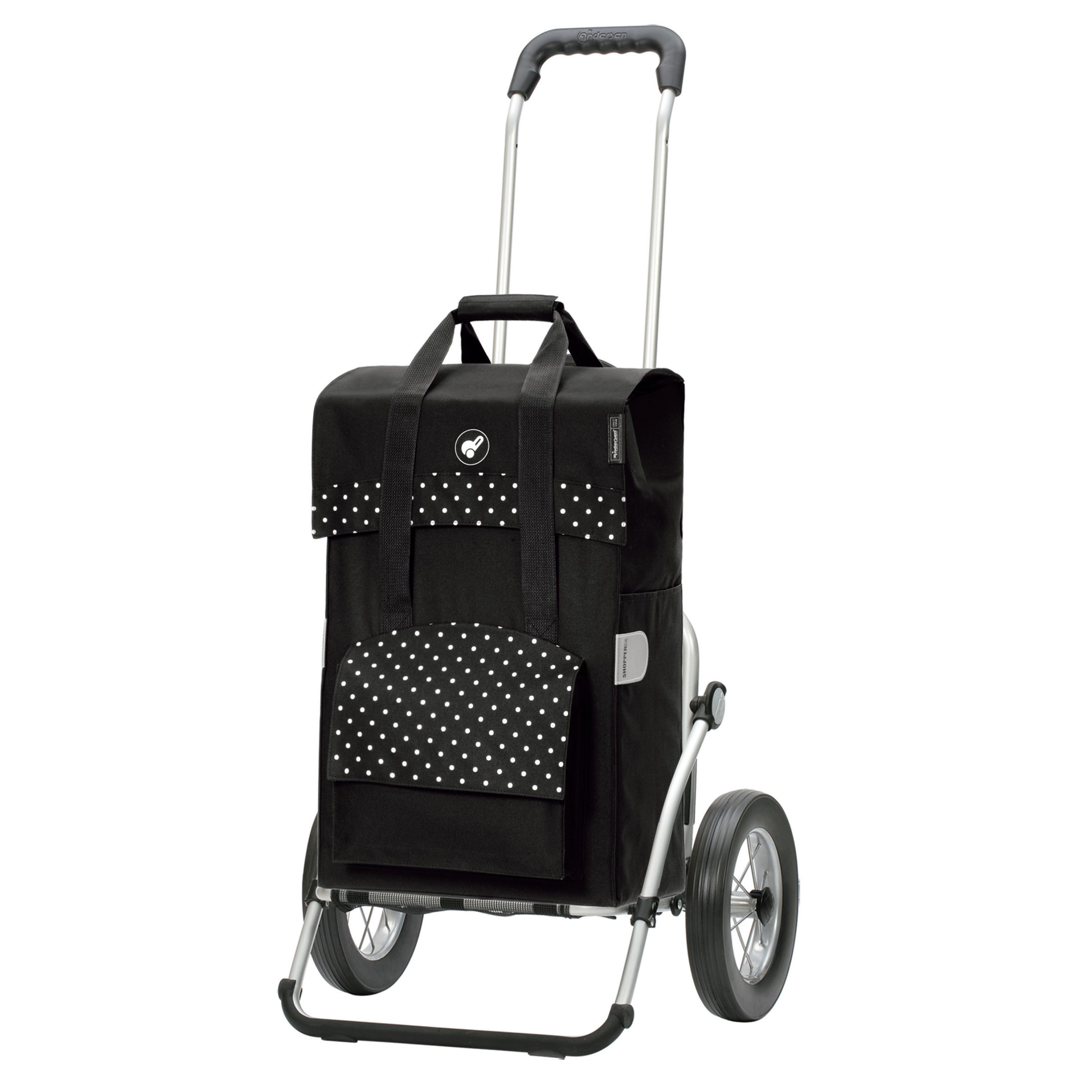 Einkaufstrolley Royal Shopper Polly schwarz