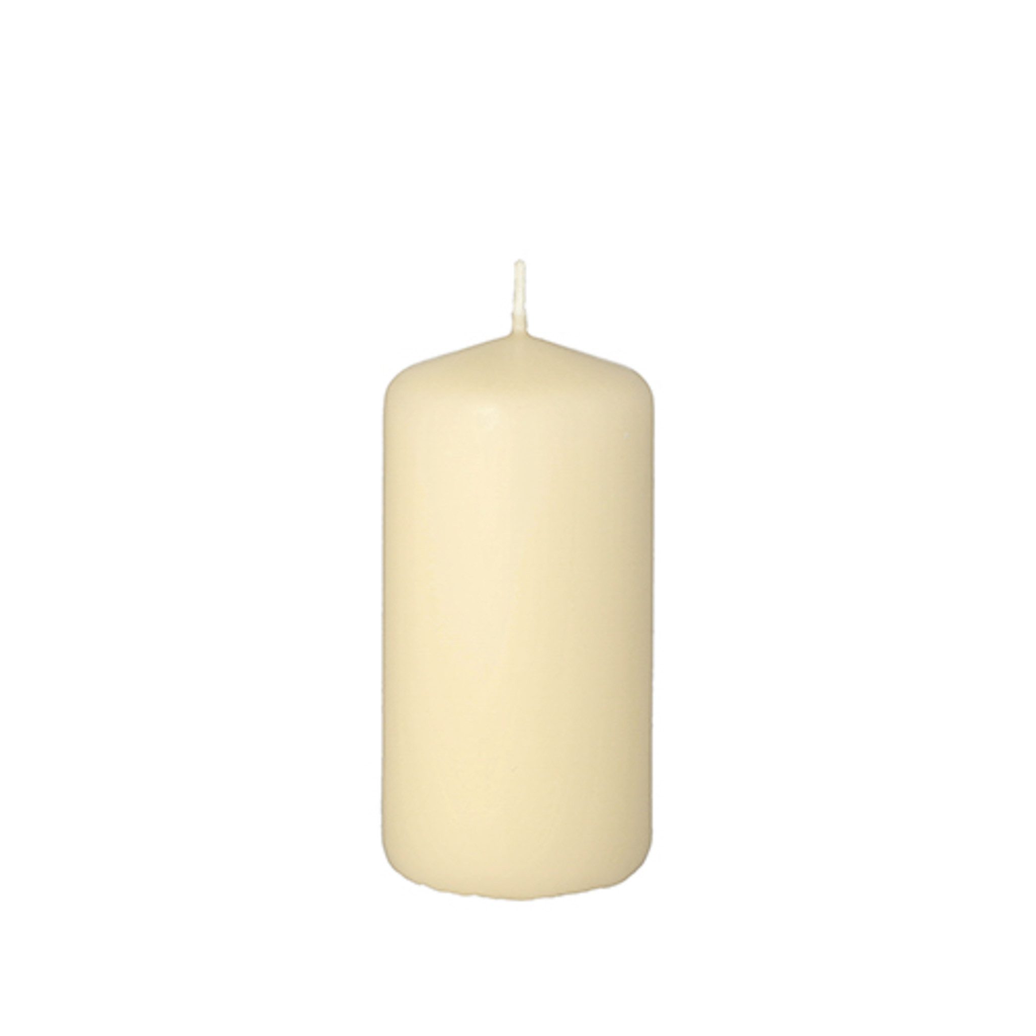 PAPSTAR Stumpenkerze, Stumpenkerze 5x10cm 1 Stück - Creme