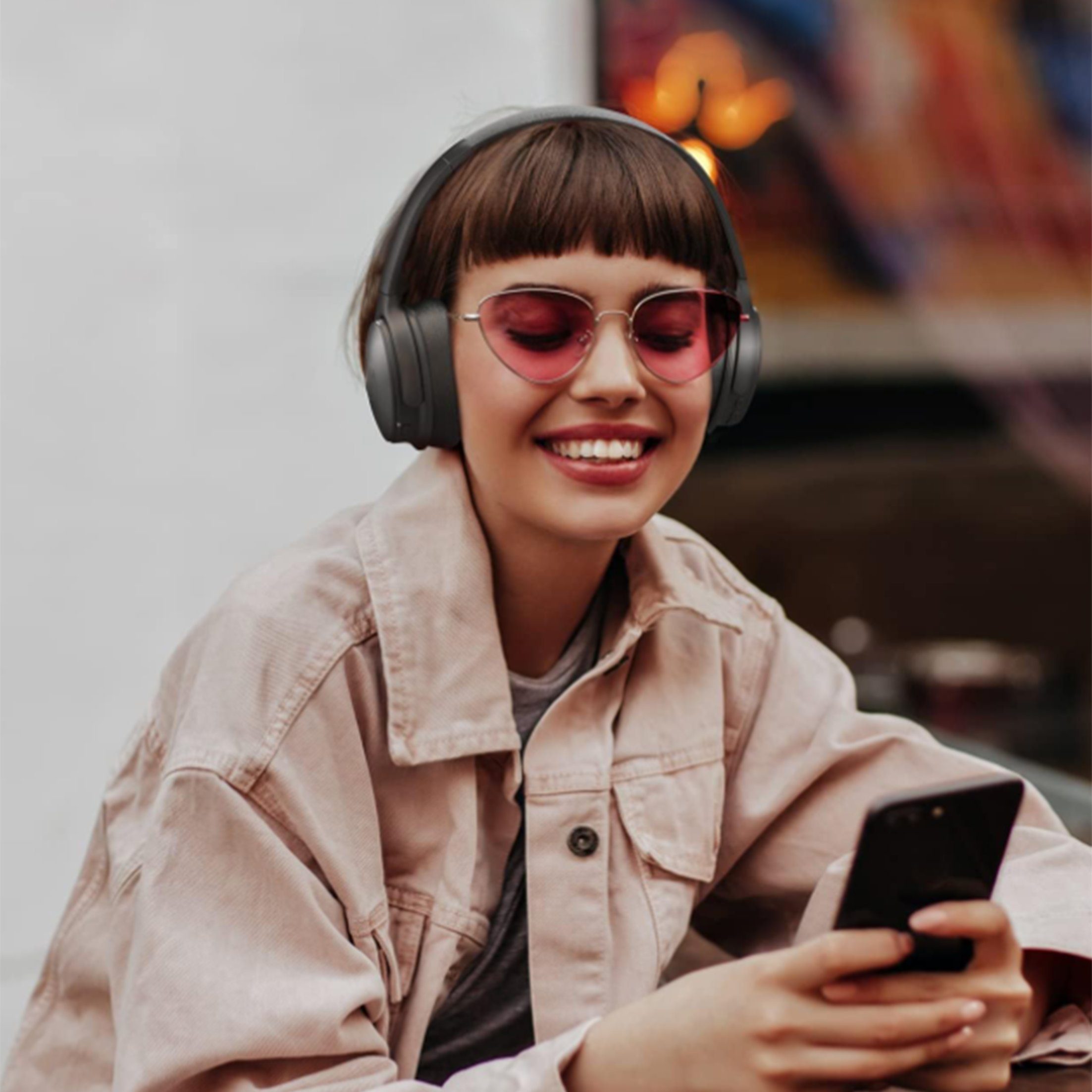 Diida KopfhörerBluetooth-Headset,Geräuschunterdrückungkabelgebunden/drahtlos wireless grün Kopfhörer