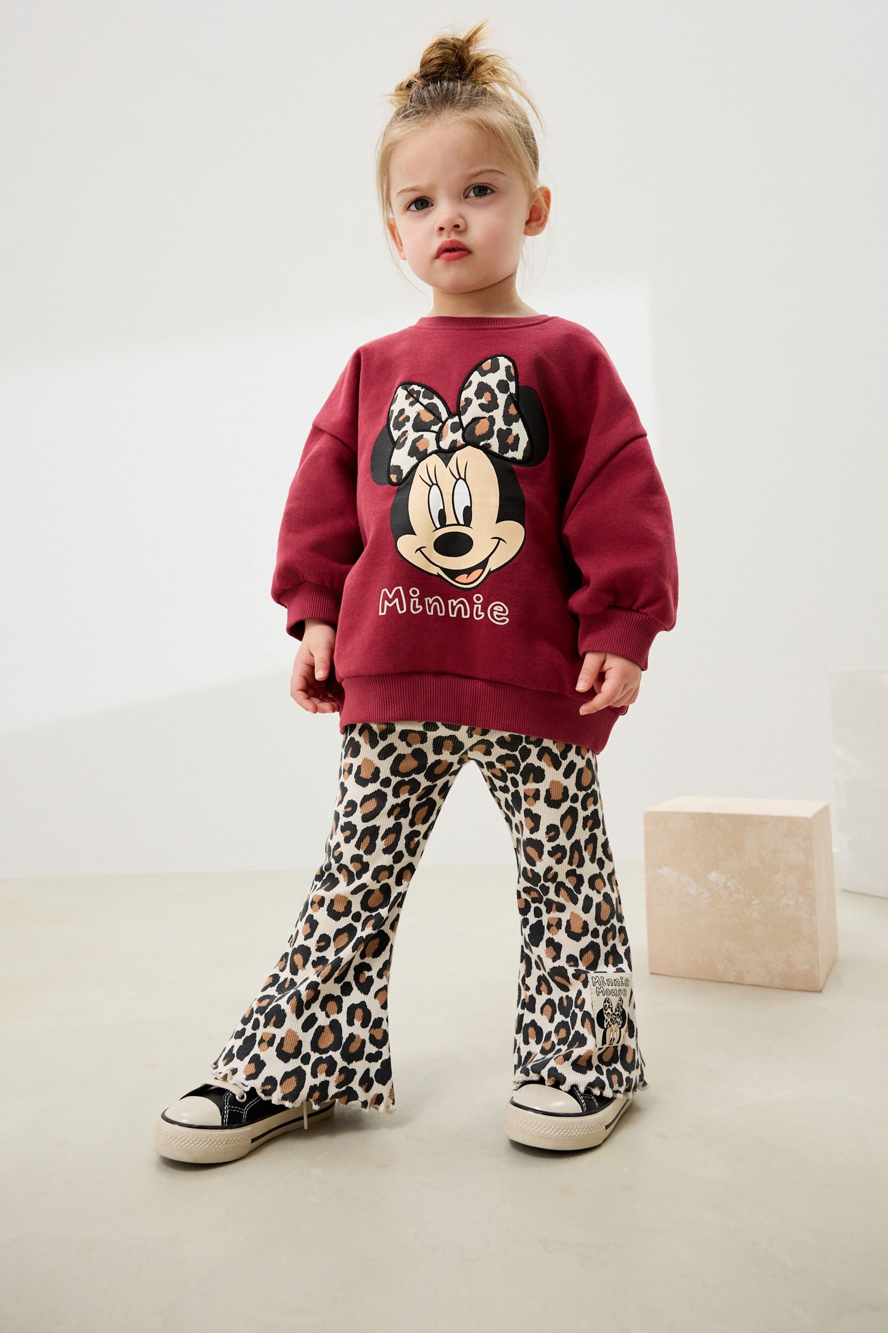 Next Top & Leggings Sweatshirt und Leggings im Set, Minnie Mouse (2-tlg)