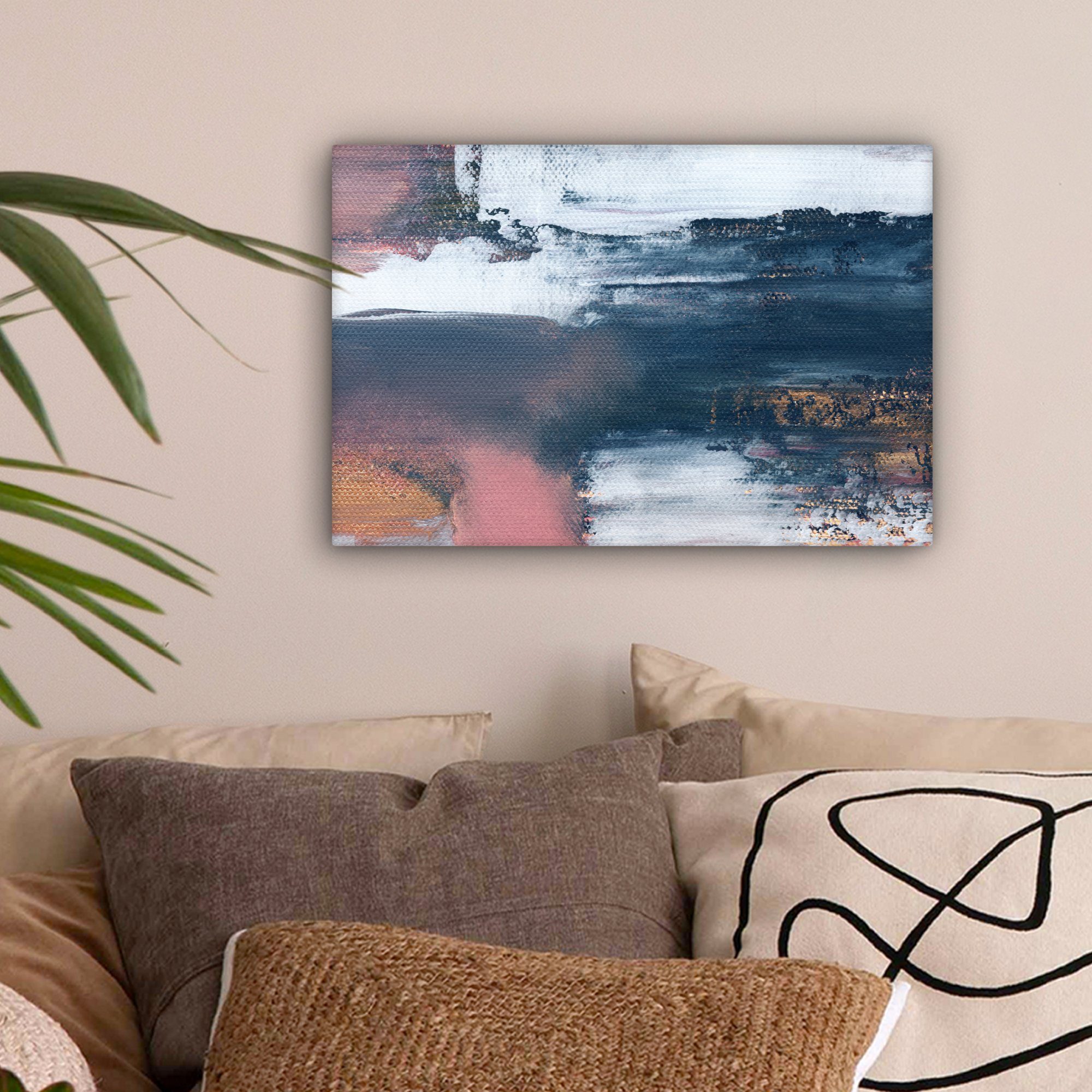 OneMillionCanvasses® Leinwandbild Abstrakt - Malerei - günstig online kaufen