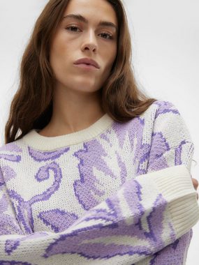 Vero Moda Strickpullover FLORA (1-tlg) Plain/ohne Details