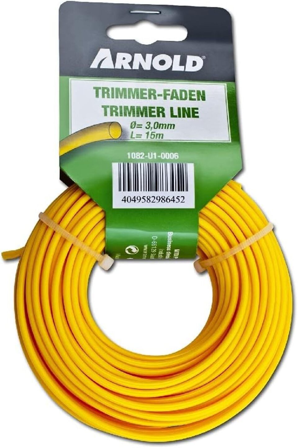 Arnold Trimmerfaden Trimmerfaden, rund, 3.0 mm x 15 M; 1082-U1-0006, (1-St)