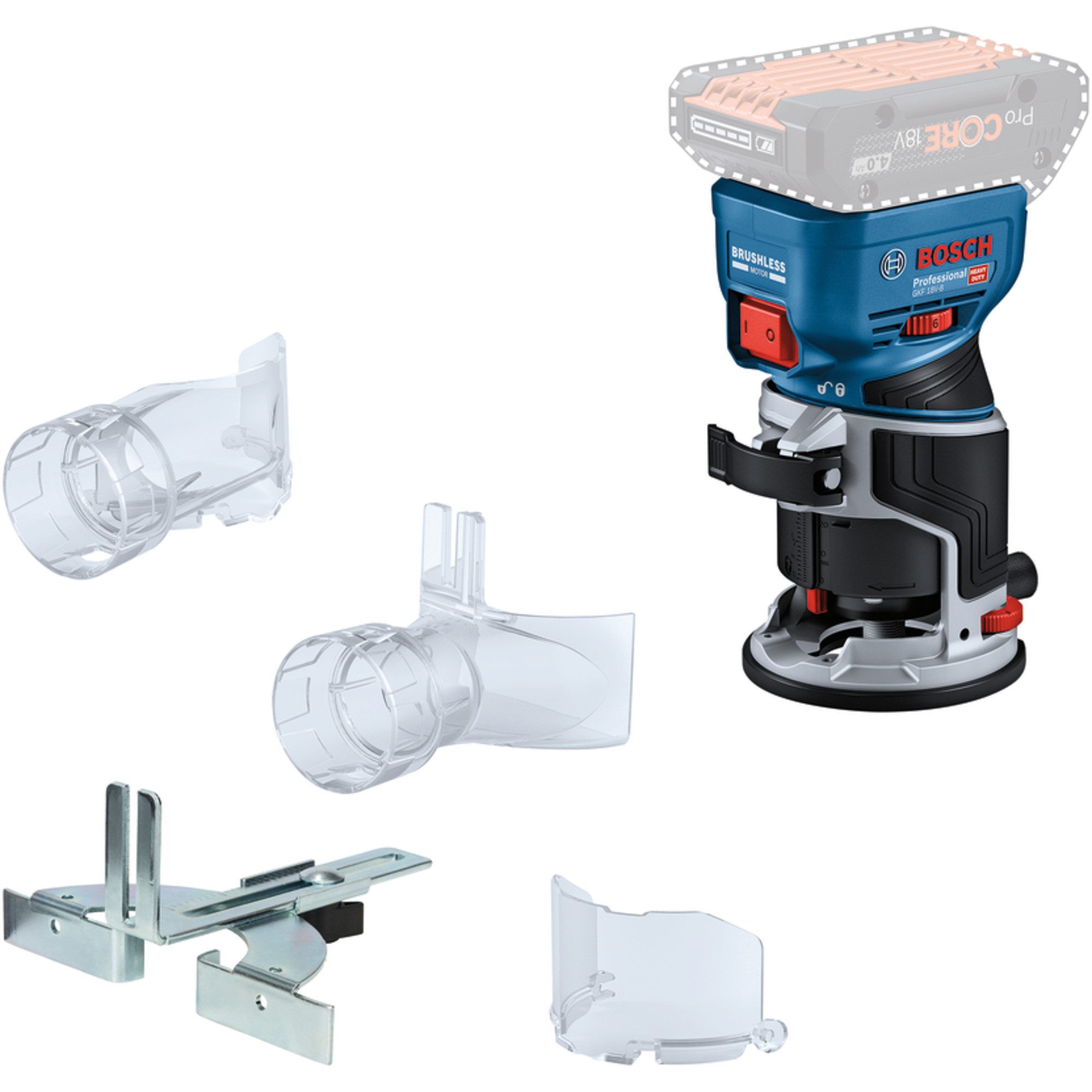 Bosch Professional Oberfräse Bosch Professional Akku-Kantenfräse günstig online kaufen