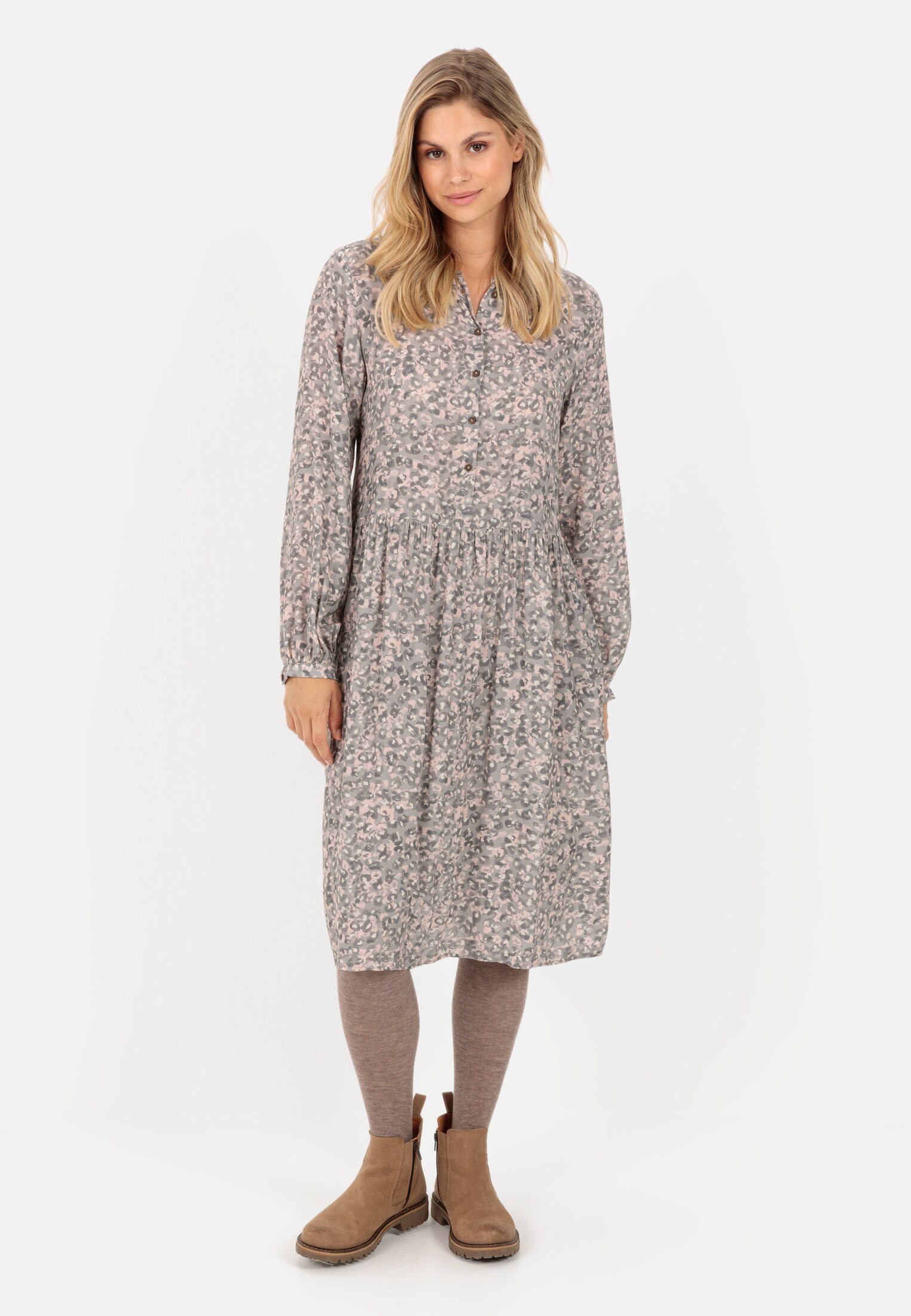 Blusenkleid mit Allover-Print