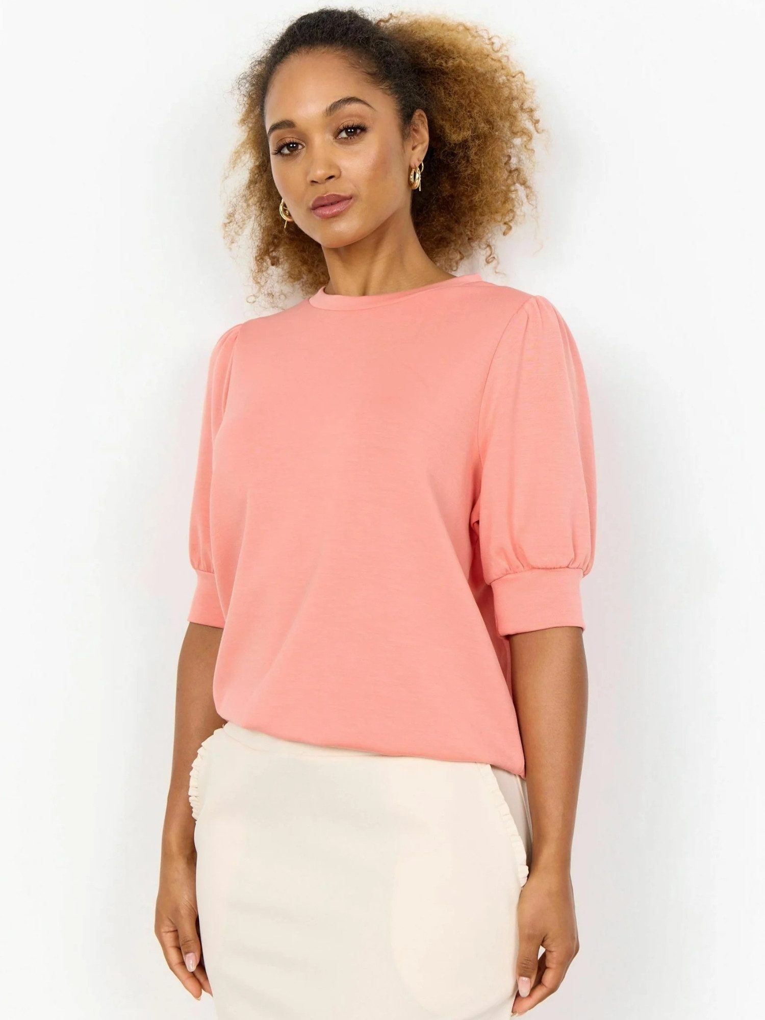 soyaconcept Kurzarmhemd Soya Concept T-shirt SC-BANU – Bild 3 von 5