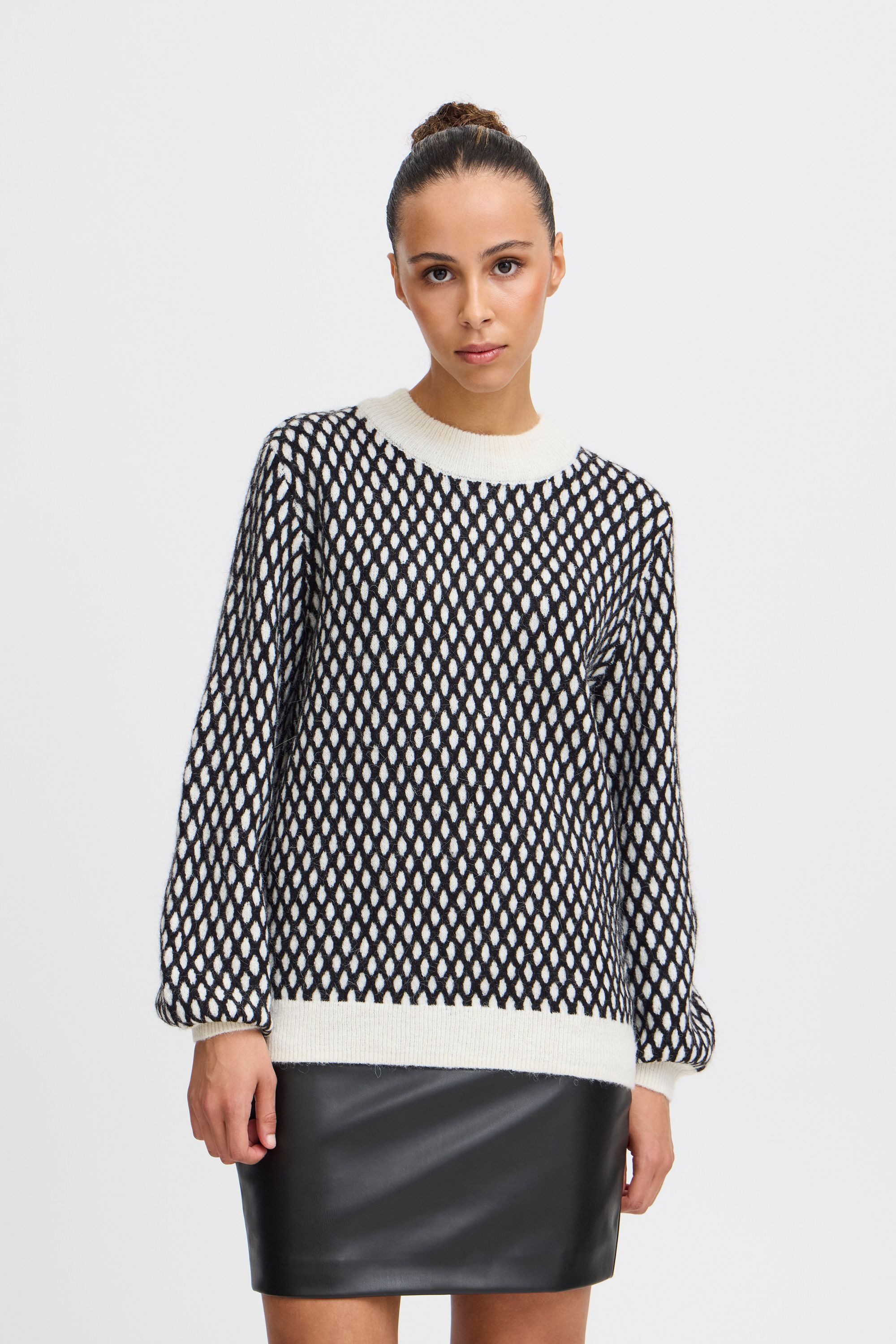 ICHI Strickpullover Strickpullover