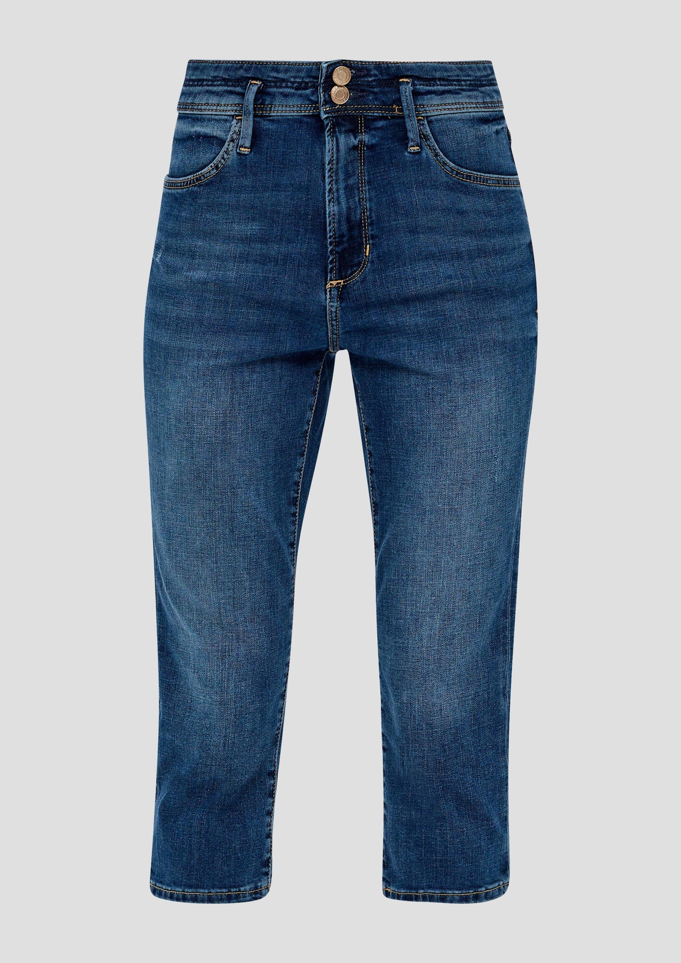 s.Oliver Jeansshorts Jeans-Hose BETSY Capri-Jeans Betsy / Slim Fit / Mid Rise / Slim Leg