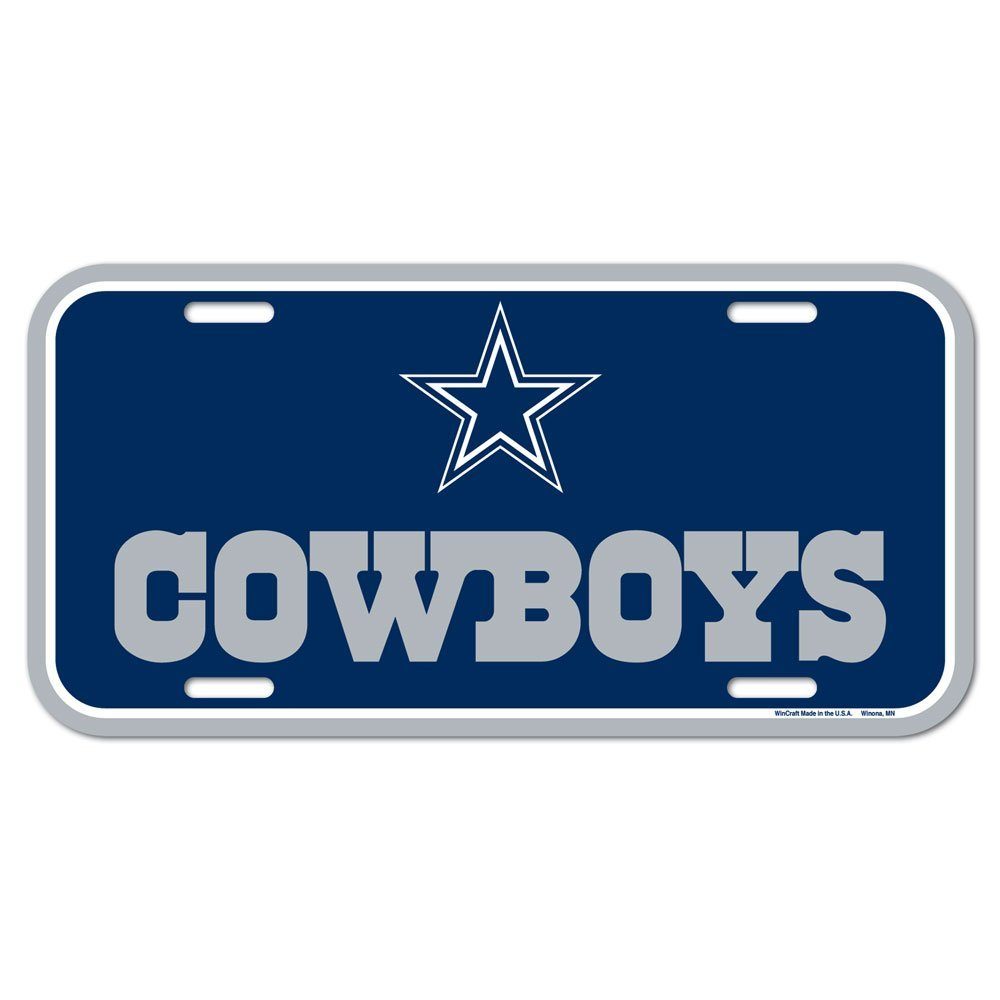 WinCraft Schmuckset NFL Kennzeichenschild Dallas Cowboys