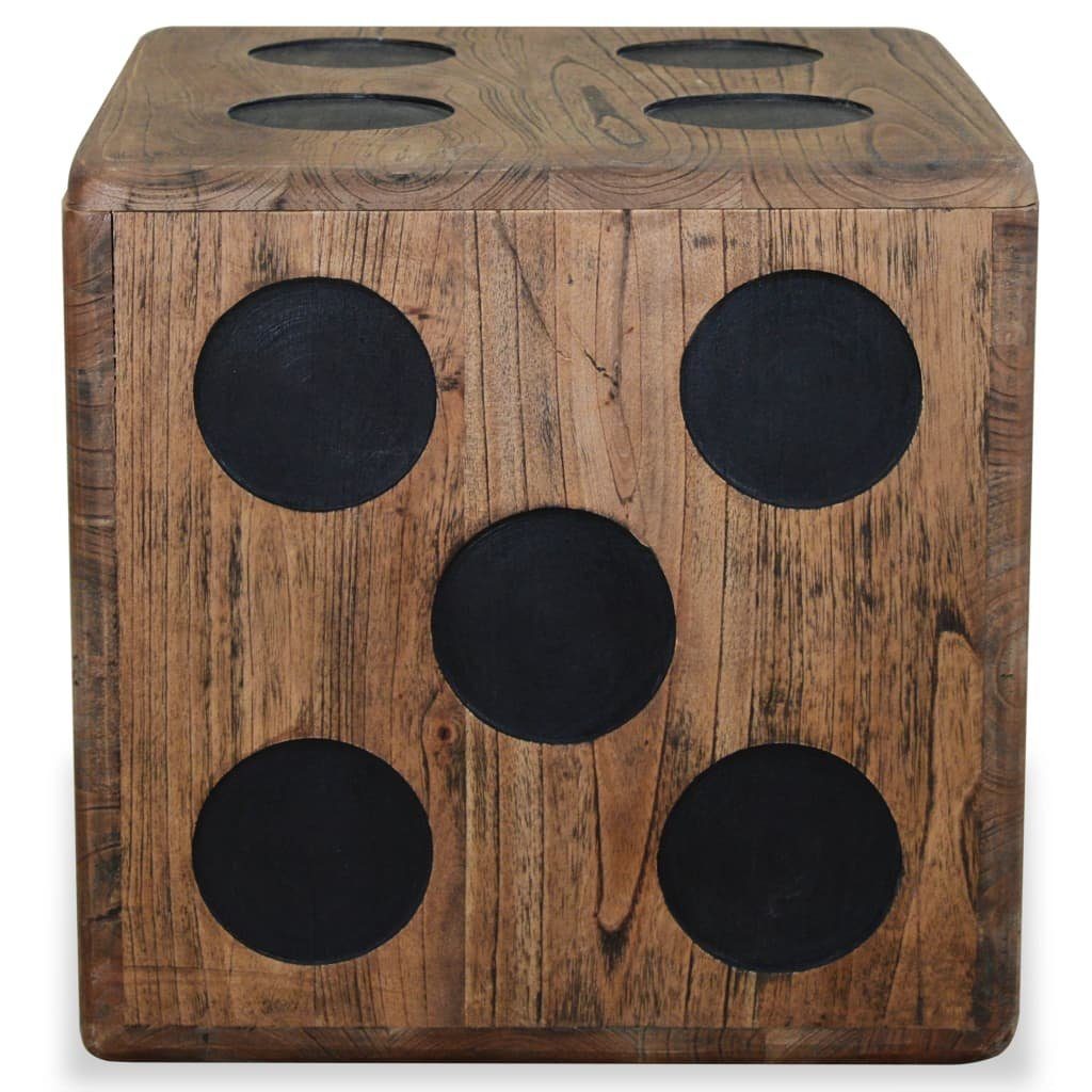 Aufbewahrungskiste Aufbewahrungsbox Würfel-Design 40 x 40 40 x cm vidaXL Mindi-Holz