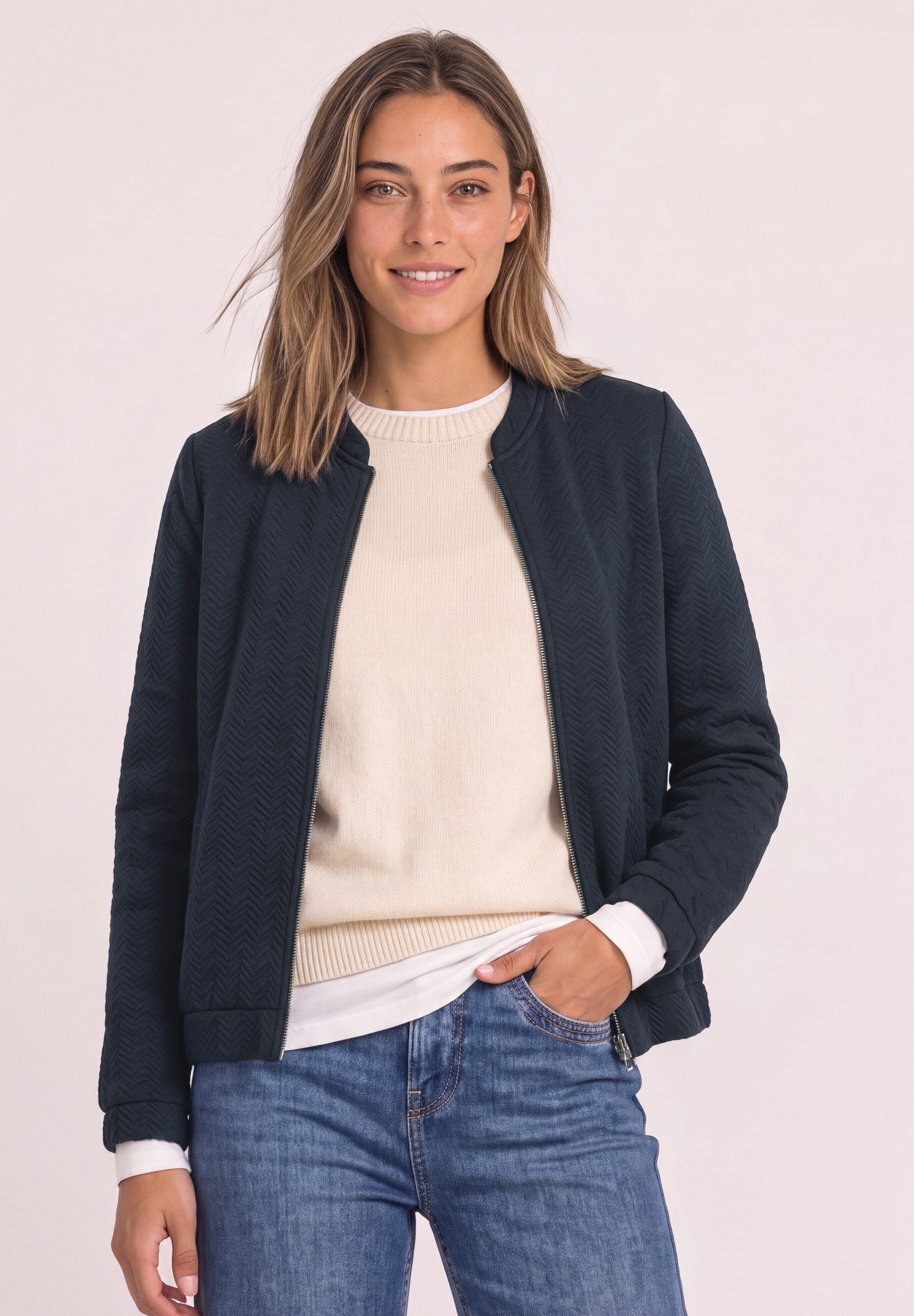 STREET ONE Kurzjacke mit Struktur