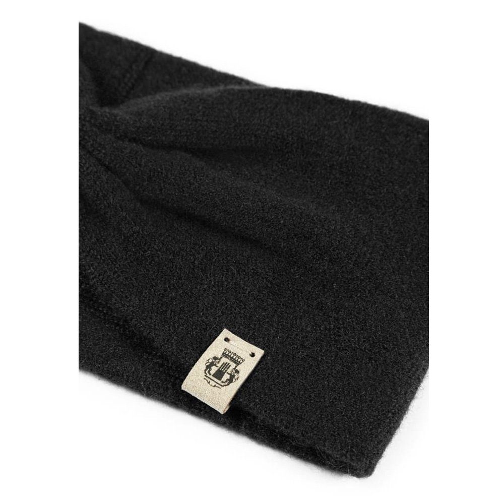 Roeckl Cashmere Pure (nein) schwarz Stirnband Strickmütze Roeckl