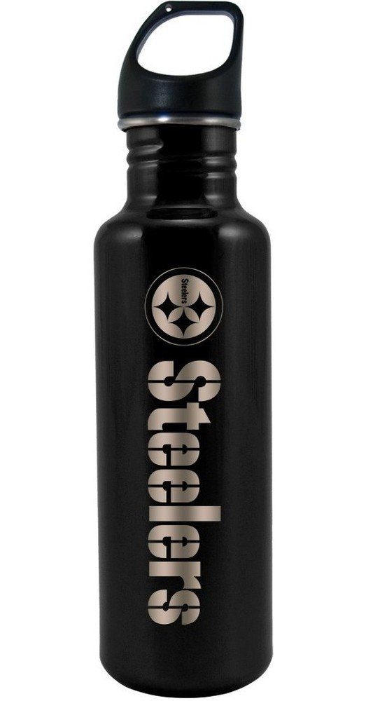 Pittsburgh Steelers Trinkflasche Steel Water Bottle 750 ml.