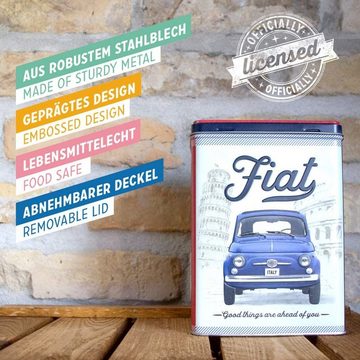 Nostalgic-Art Vorratsdose Kaffeedose Blechdose Müslidose - Fiat 500