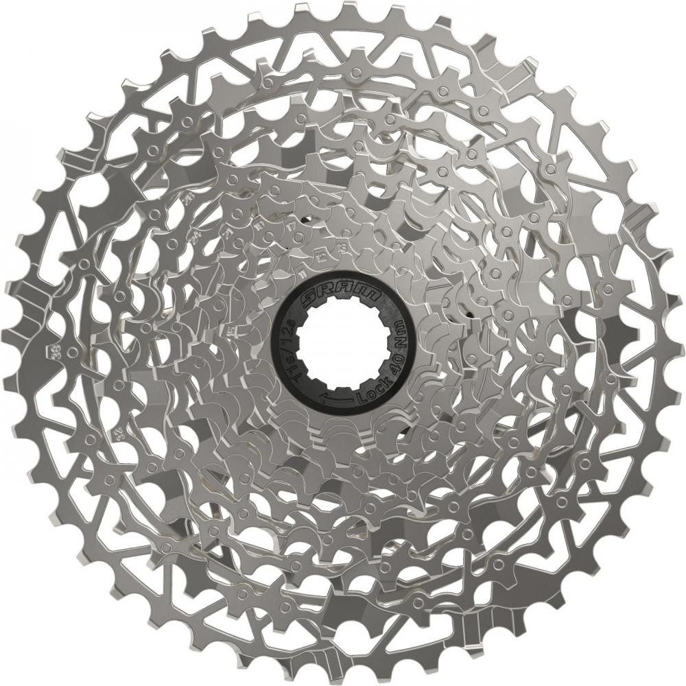 Zahnkranz SRAM Kassette PG-1231 XPLR 11-44T, 12-fach - Maximale Übersetzungsband