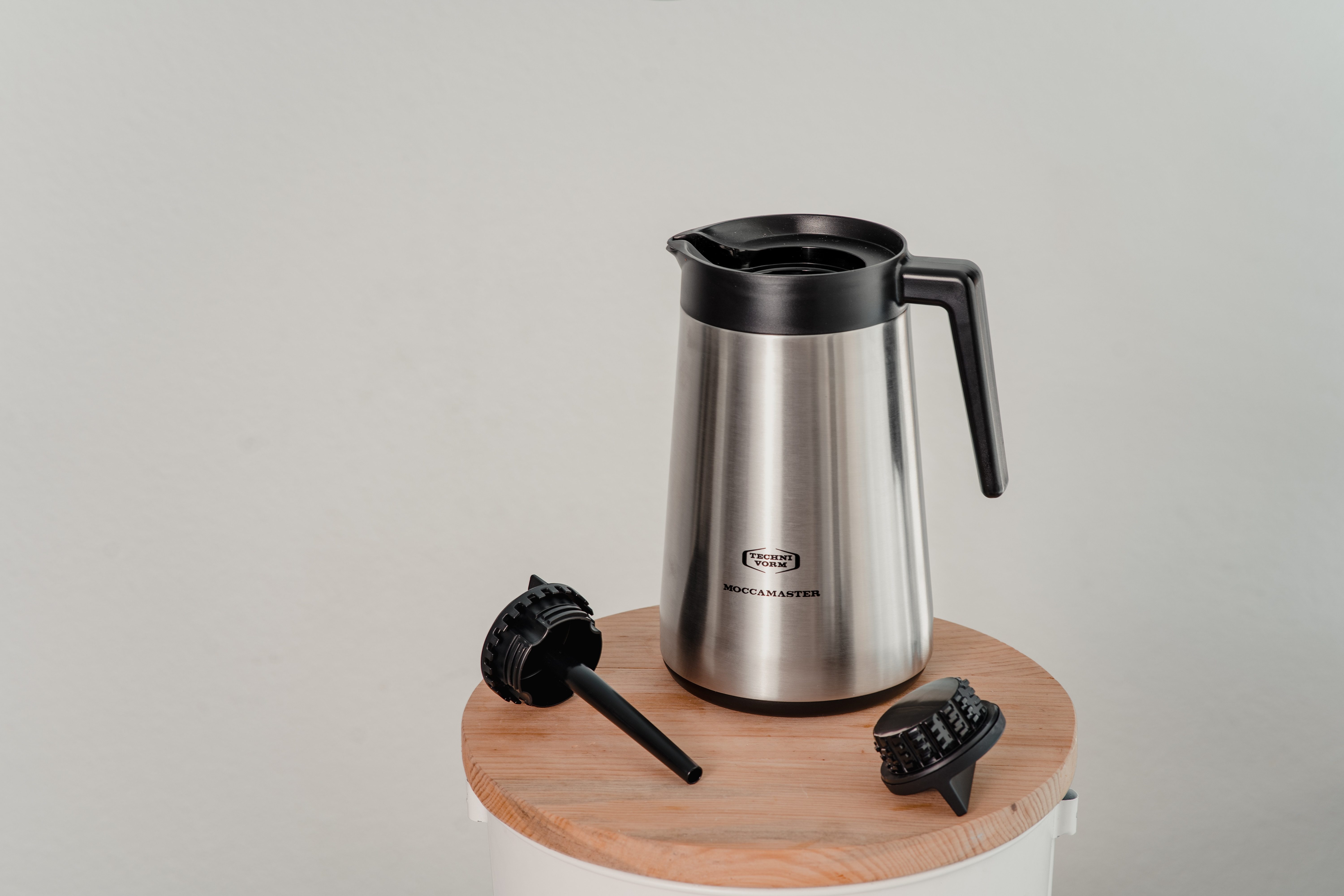 Moccamaster Isolierkanne MOCCAMASTER Isolierkanne Thermoskanne Edelstahl Kaffemaschinenzubehör, 1.25 l