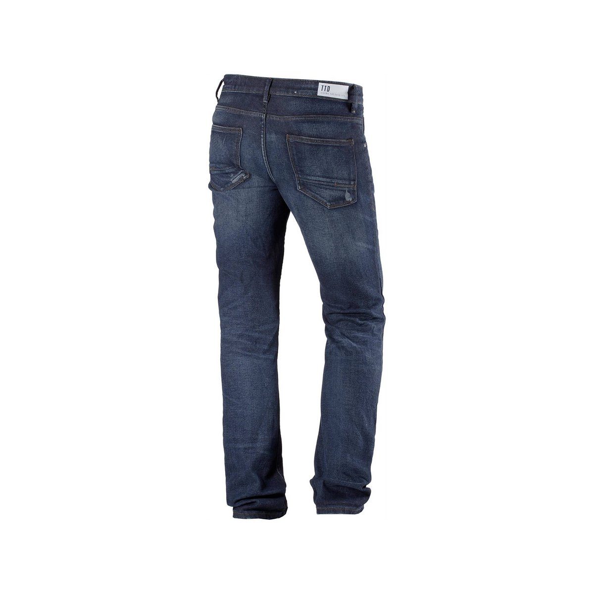 TOM (1-tlg) TAILOR 5-Pocket-Jeans uni