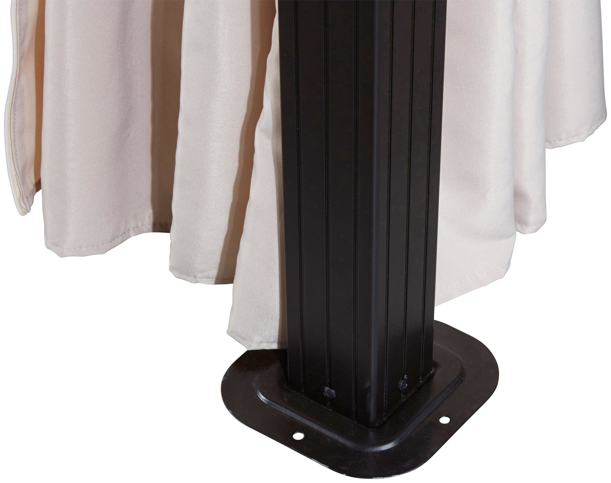 KONIFERA Aruba Pavilion, with 4 side panels, WxL: 3x4m, robust aluminum frame with PC roof