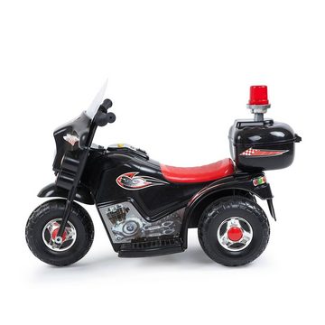 Chipolino Elektro-Kindermotorrad Elektromotorrad Max Rider, Belastbarkeit 20 kg, Musik Licht Aufbewahrungsbox Sirene
