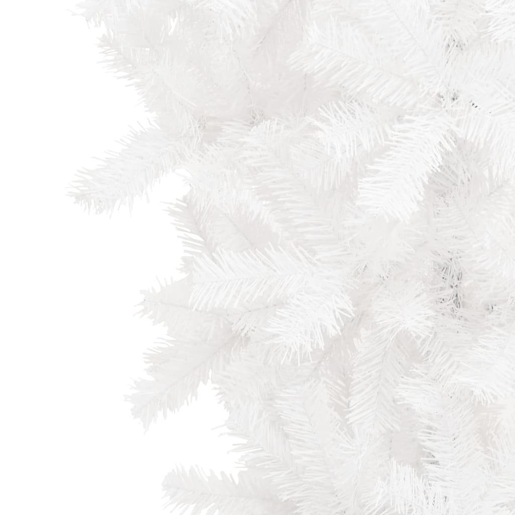 Künstlicher Umgekehrt mit Weihnachtsbaum cm Ständer 120 furnicato Weiß