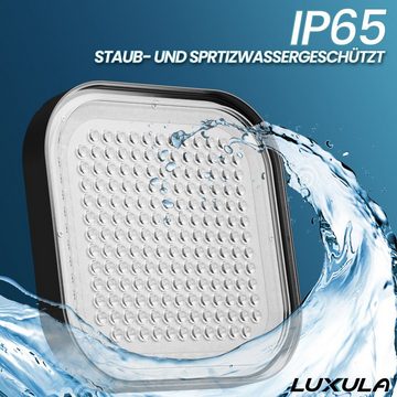 LUXULA LED Arbeitsleuchte LED-HighBay, quadratisch, 150 W, 18000 lm, 5000 K (neutralweiß), IP65, LED fest integriert, Tageslichtweiß, neutralweiß