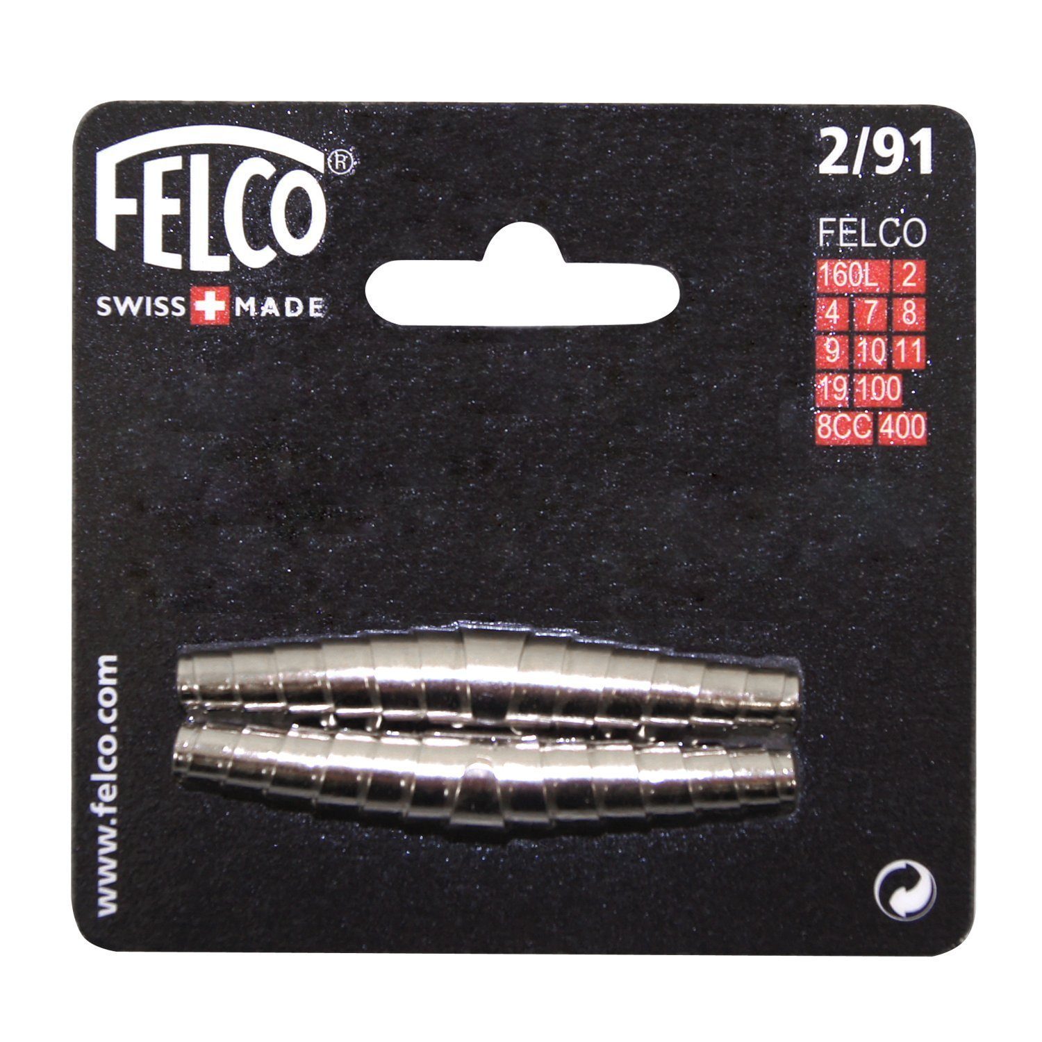 FELCO Astschere Ersatzfedern, zu Felco Nr. 2/4/7/8/9/10/11 (2er Pack)