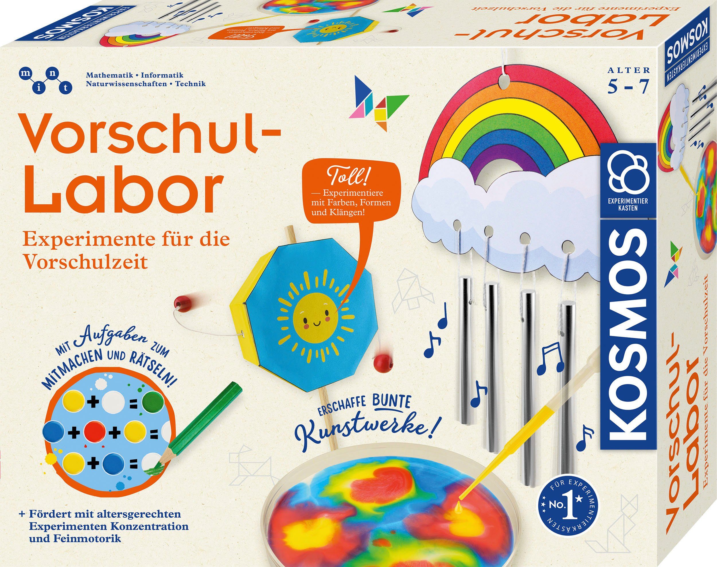 Kosmos Experimentierkasten Vorschullabor, Made in Germany