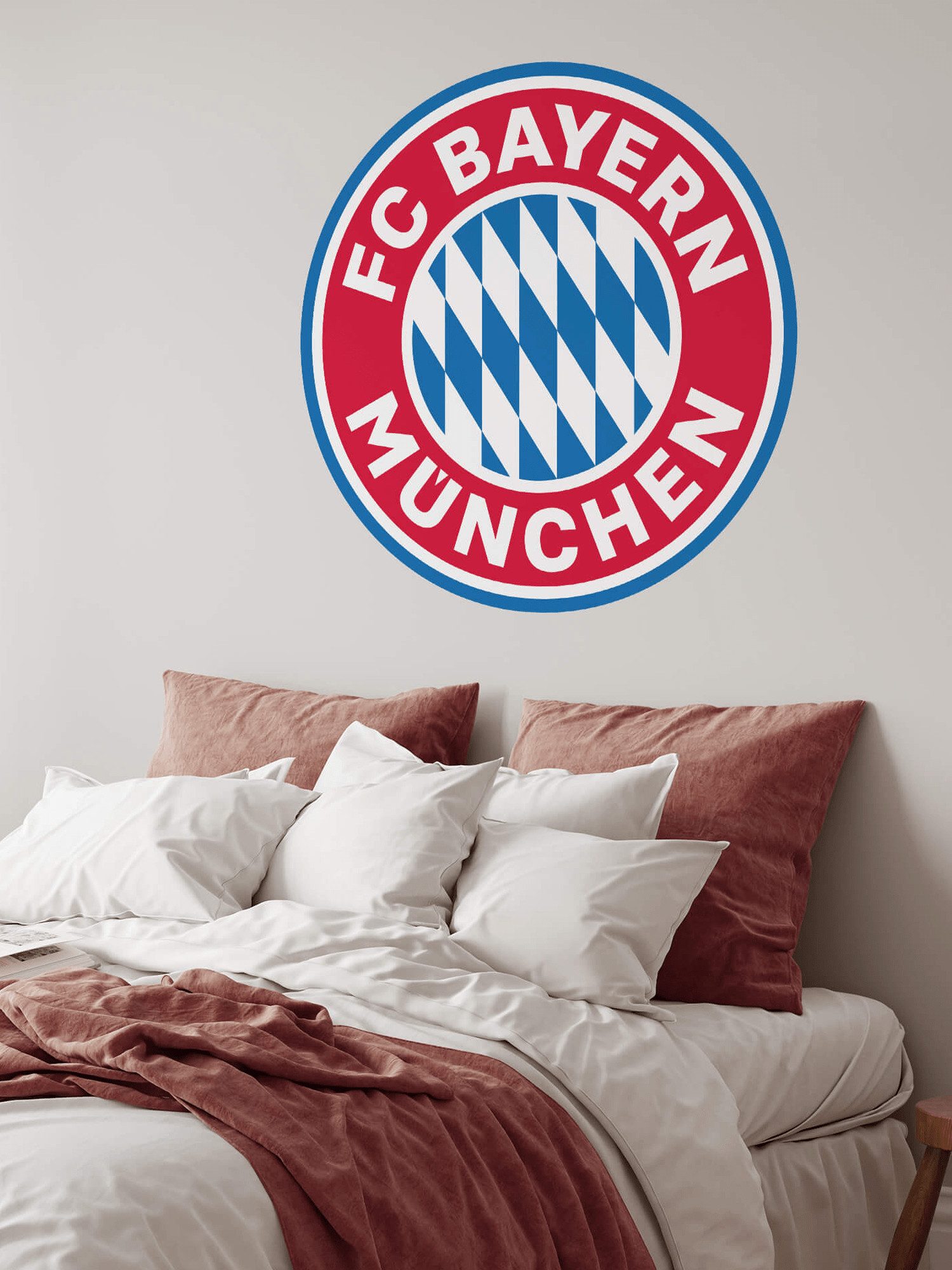 FC Bayern München Bilder-Collage FC Bayern München I Wandtattoo Logo XXL I günstig online kaufen