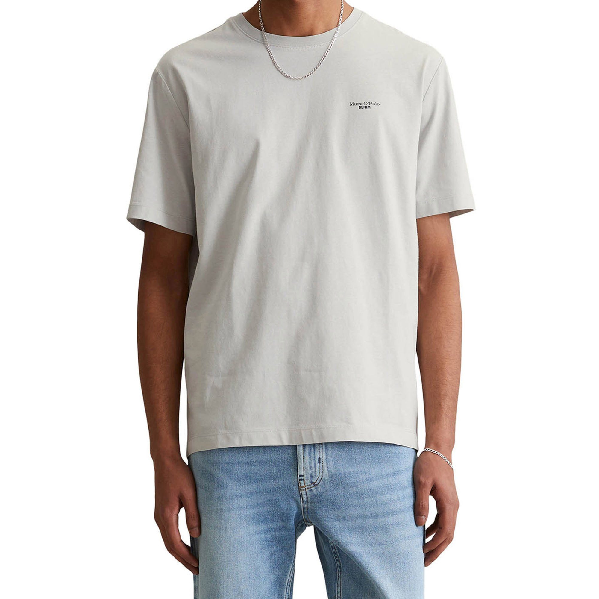 Marc O'Polo DENIM T-Shirt Herren T-Shirt 1er Pack Baumwolle (Packung, 1er Pack)