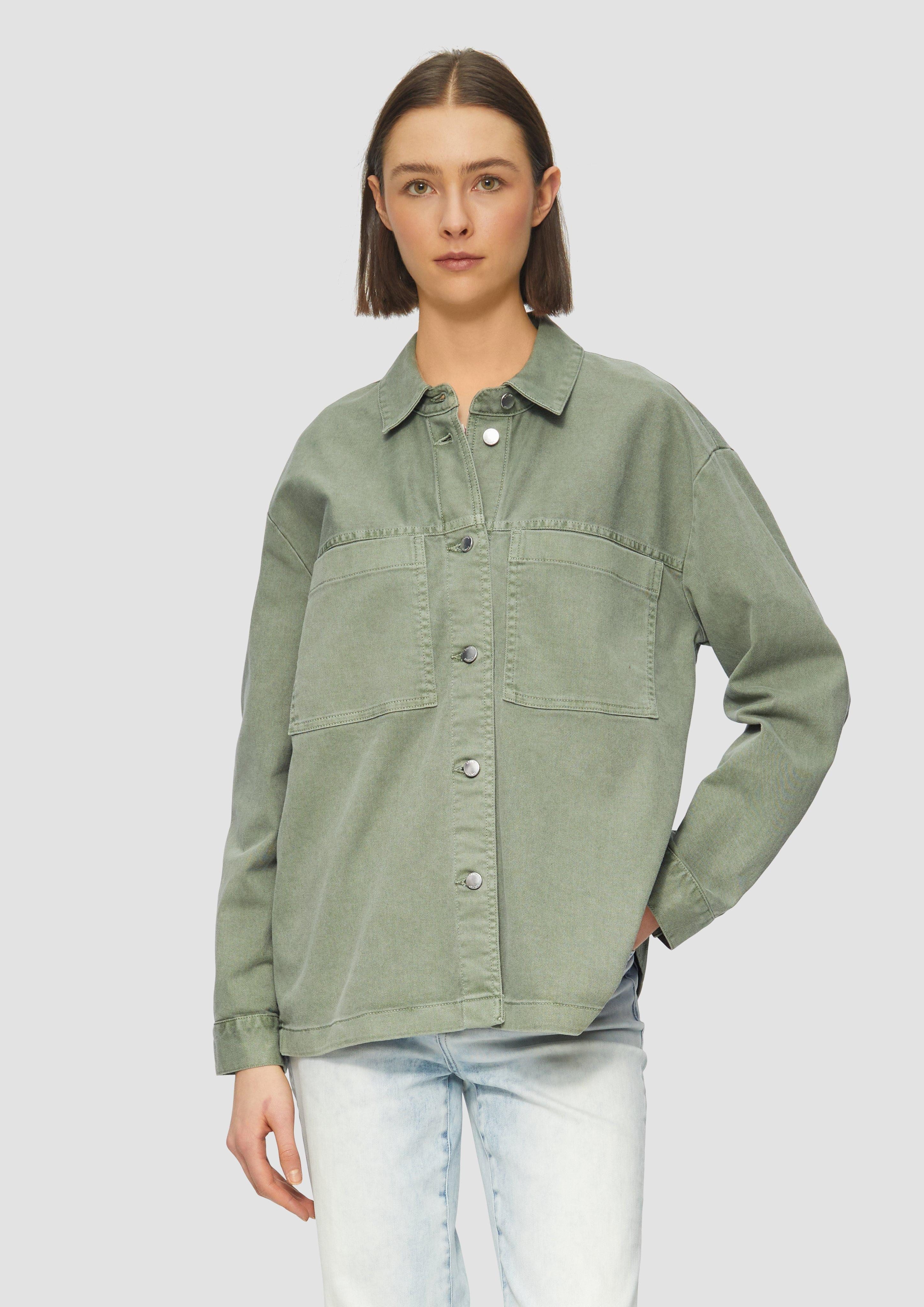 s.Oliver Funktionsjacke Overshirt aus Twill im günstig online kaufen