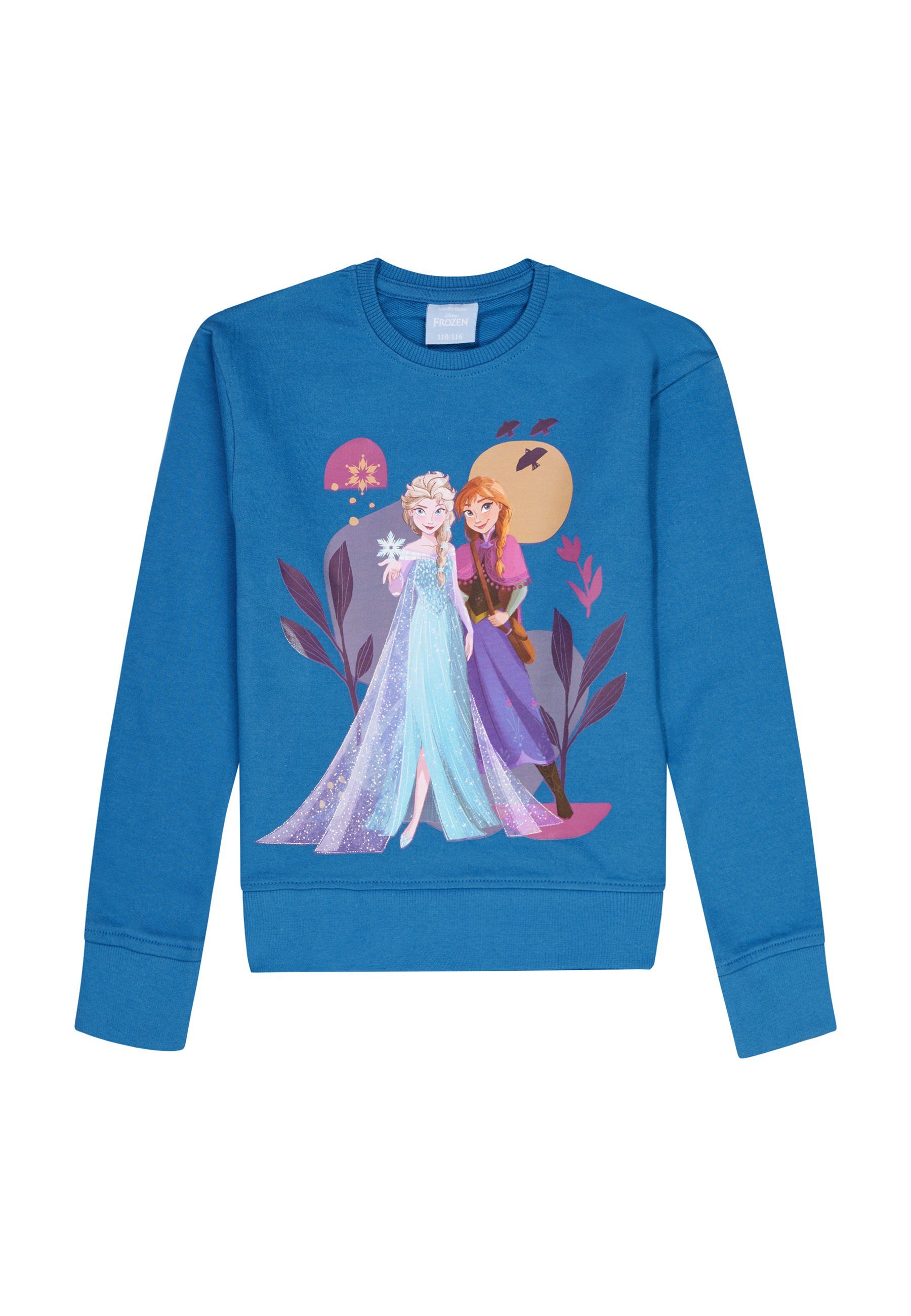 Die Sweat-Shirt Elsa ONOMATO! Anna Sweatshirt Pullover und Eiskönigin Sweater