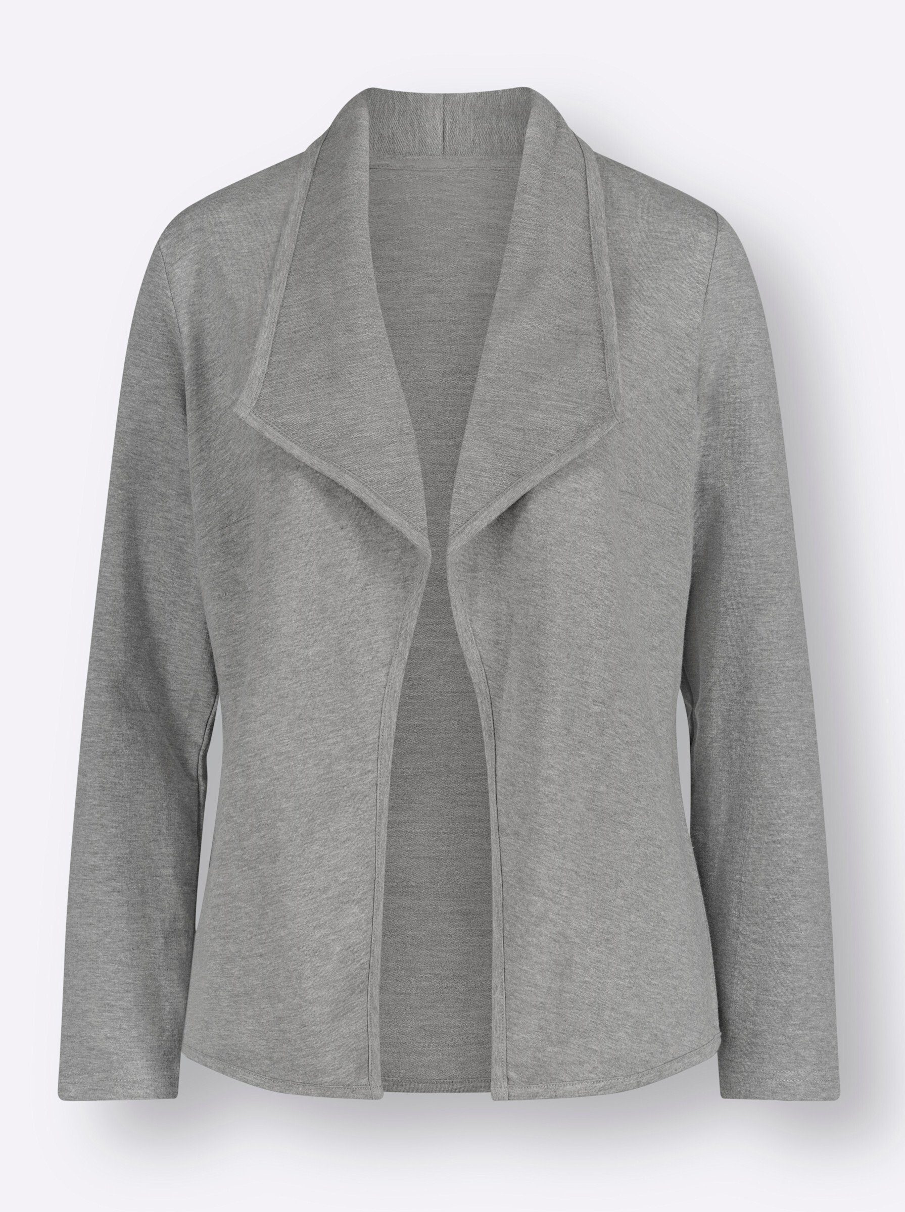 Sieh an! Jerseyblazer Shirtblazer Langarm