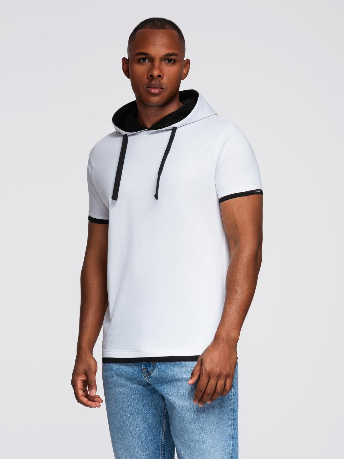 OMBRE Kapuzensweatshirt Herren-T-Shirt mit Kapuze günstig online kaufen