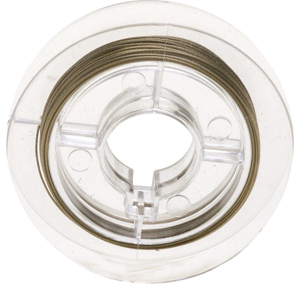 Glorex Draht Glorex Edelstahldraht nylonbeschichtet 0,38 mm