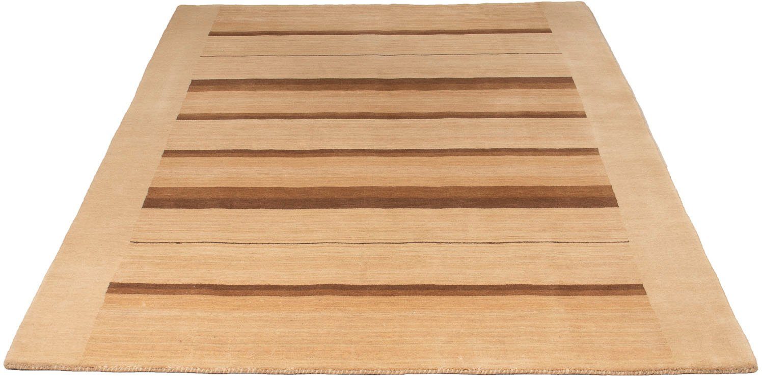 Wollteppich Gabbeh - Softy - 200 x 143 cm - braun, morgenland, rechteckig, Höhe: 16 mm, Wohnzimmer, Einzelstück