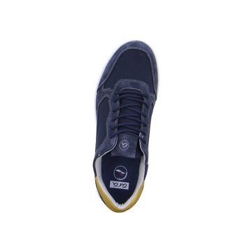 Ara Finn - Herren Schuhe Schnürschuh Sneaker Materialmix blau