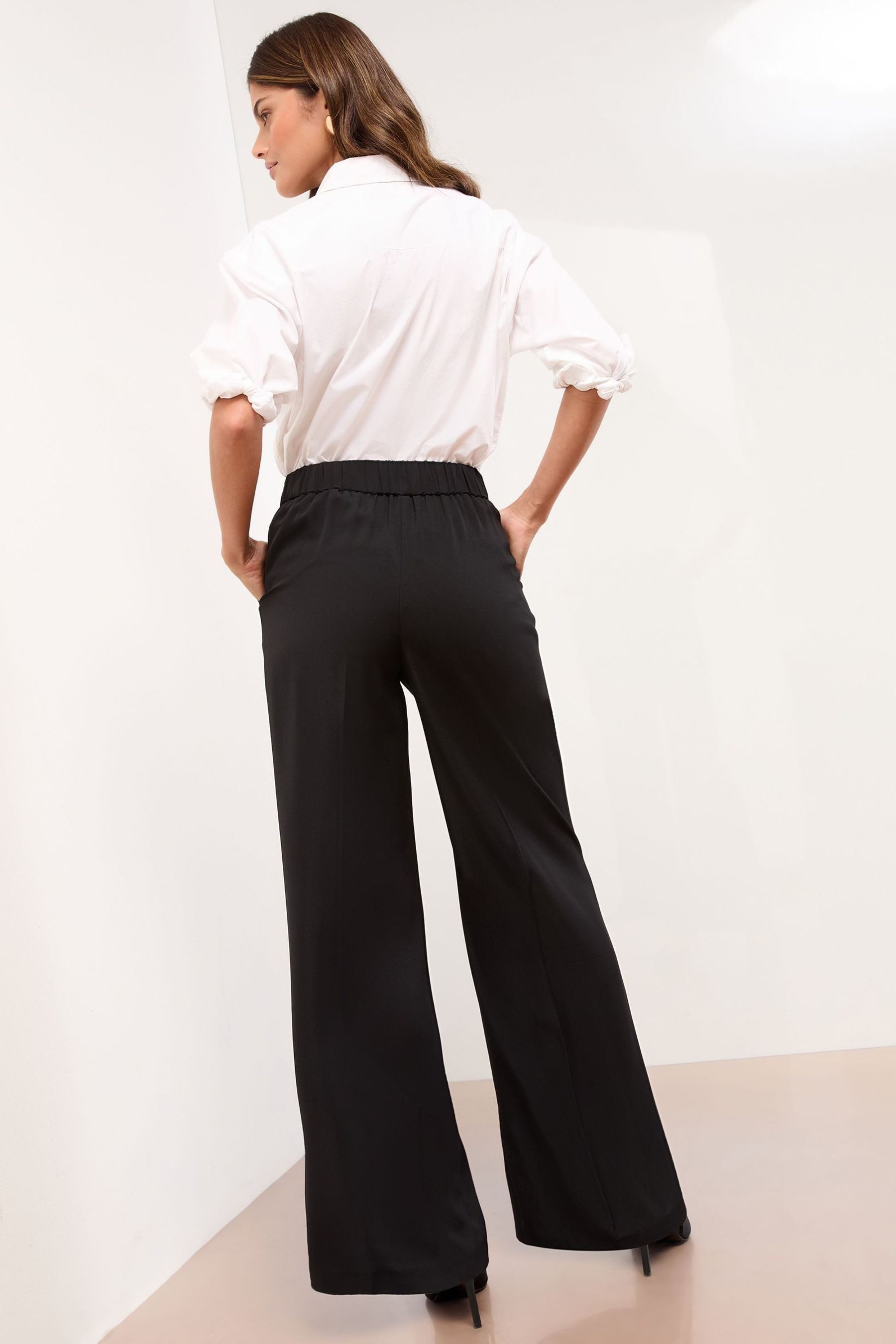 LIPSY Palazzohose Lipsy Hose mit weitem Bein, Regular (1-tlg) günstig online kaufen