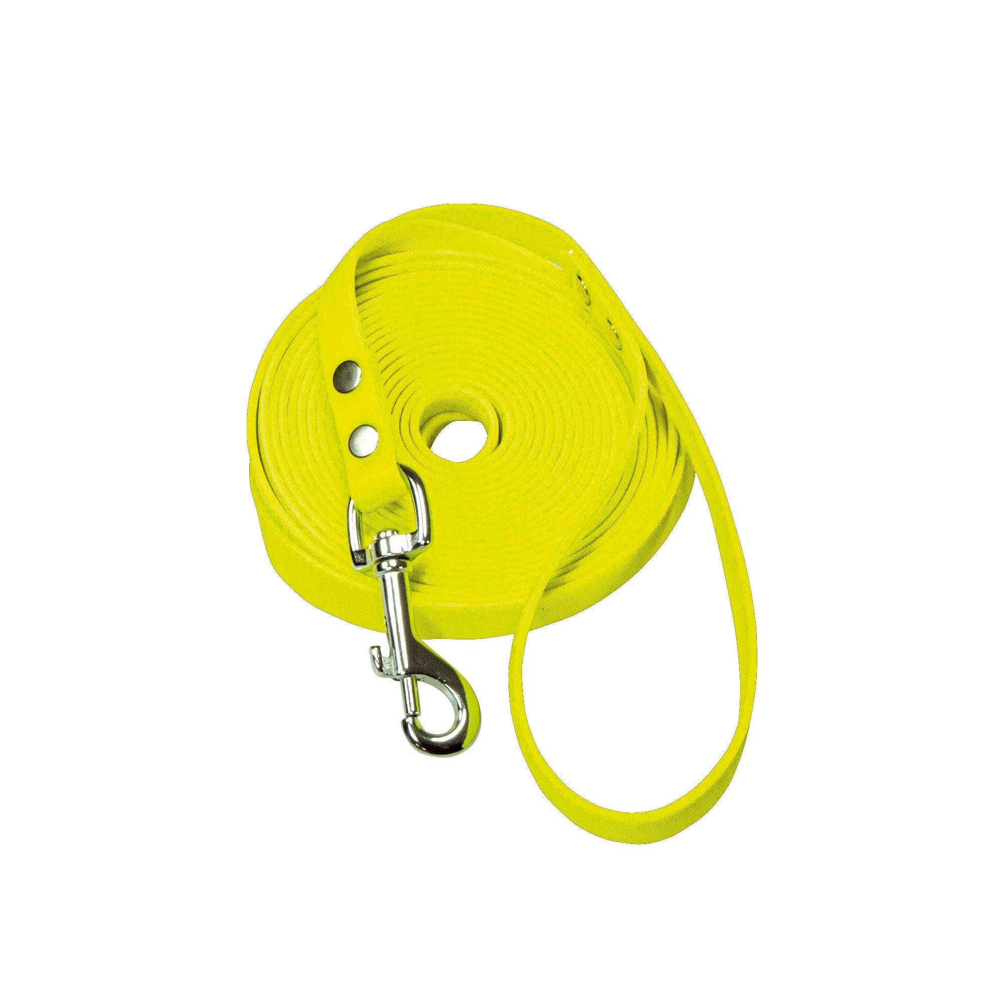 Schecker Schleppleine Schecker Schleppleine mit Handschlaufe 10 m / 16mm, Biothane (1-tlg), extrem widerstandsfähig - witterungsbeständig
