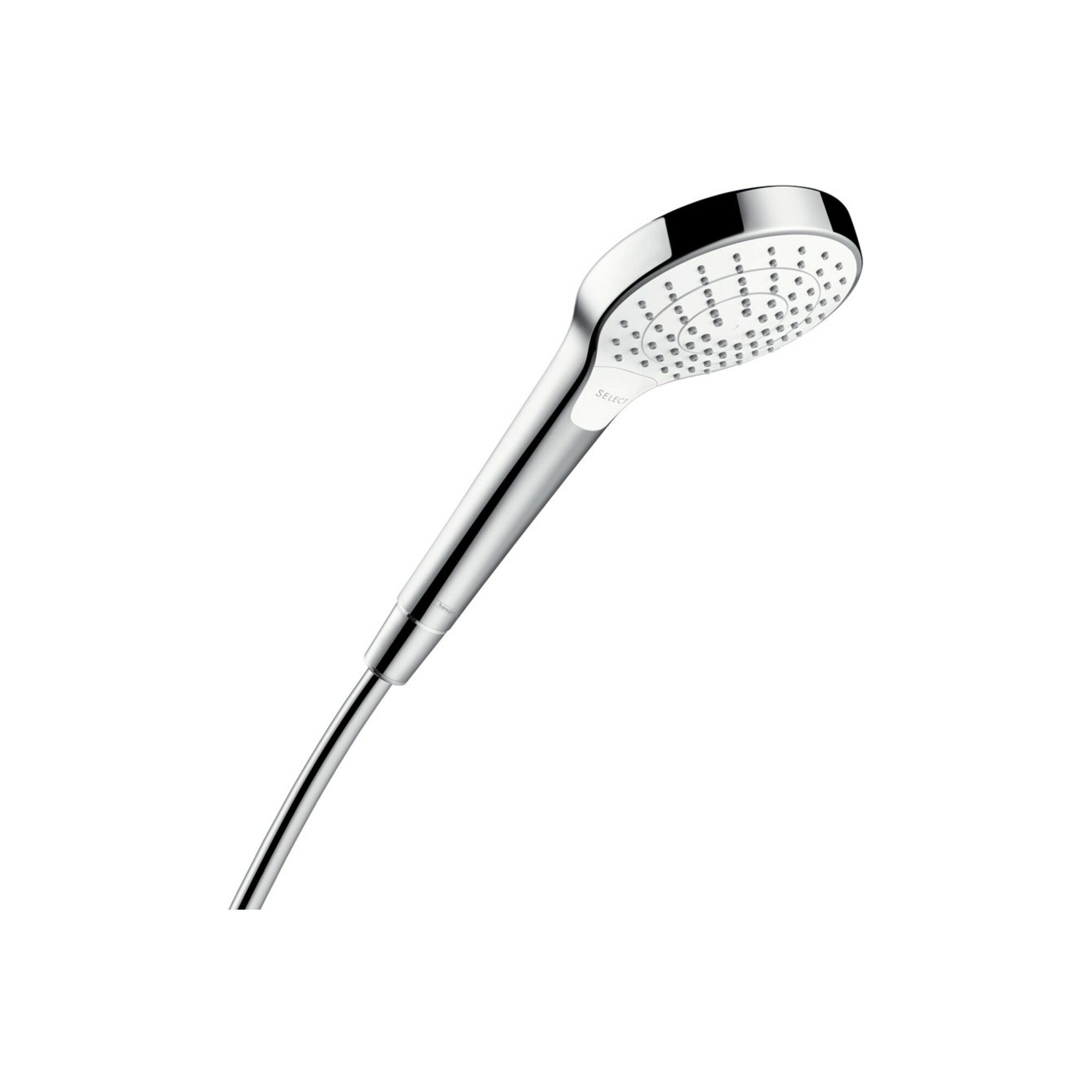 hansgrohe Badarmatur hansgrohe Handbrause Croma Select S Vario weiß/chrom