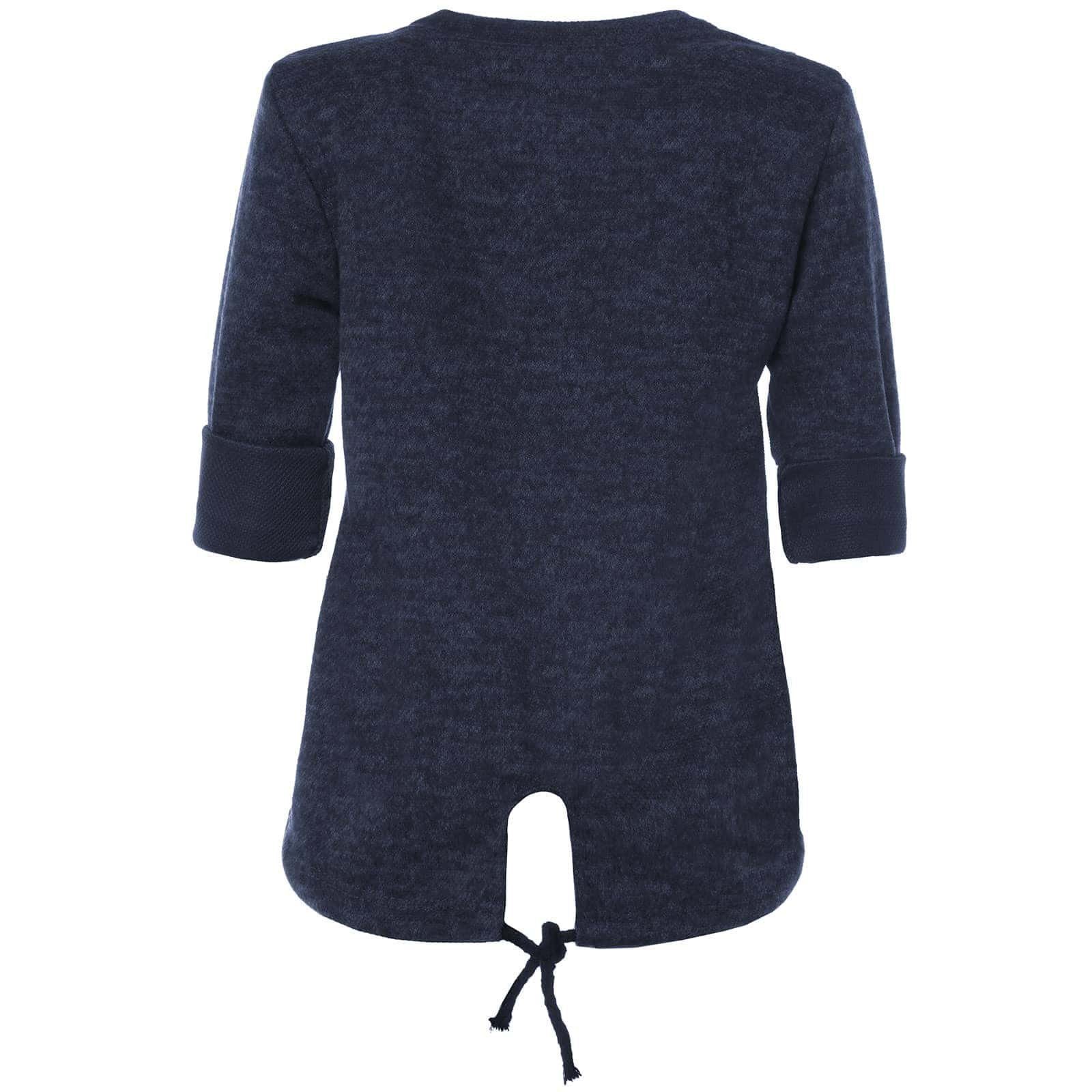 BEZLIT mit Wende Pailletten Pullover Blau (1-tlg) Sweatshirt Mädchen Wendepailletten