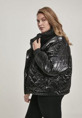 URBAN CLASSICS Winterjacke Damen Ladies Vanish Oversized Diamond Quilt Jacket (1-St)