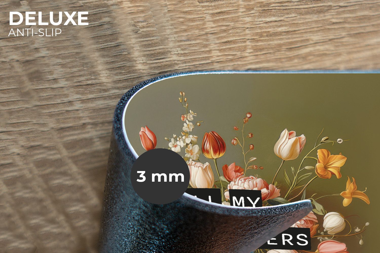 MuchoWow Platzset Blume - Zitat - günstig online kaufen