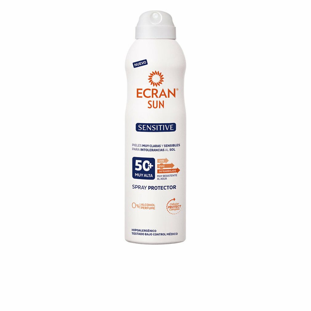 Ecran Sonnenschutzpflege Sun Lemonoil Sensitive Protective Spray Spf50 250ml