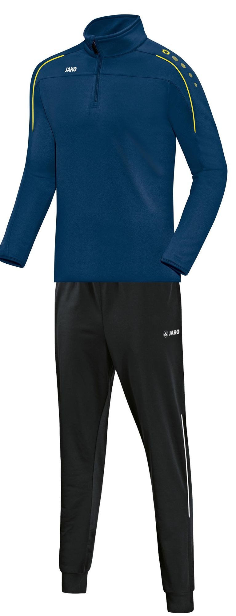 Jako Jogginganzug Herren Trainingsset Sporthose Ziptop 2 er Set