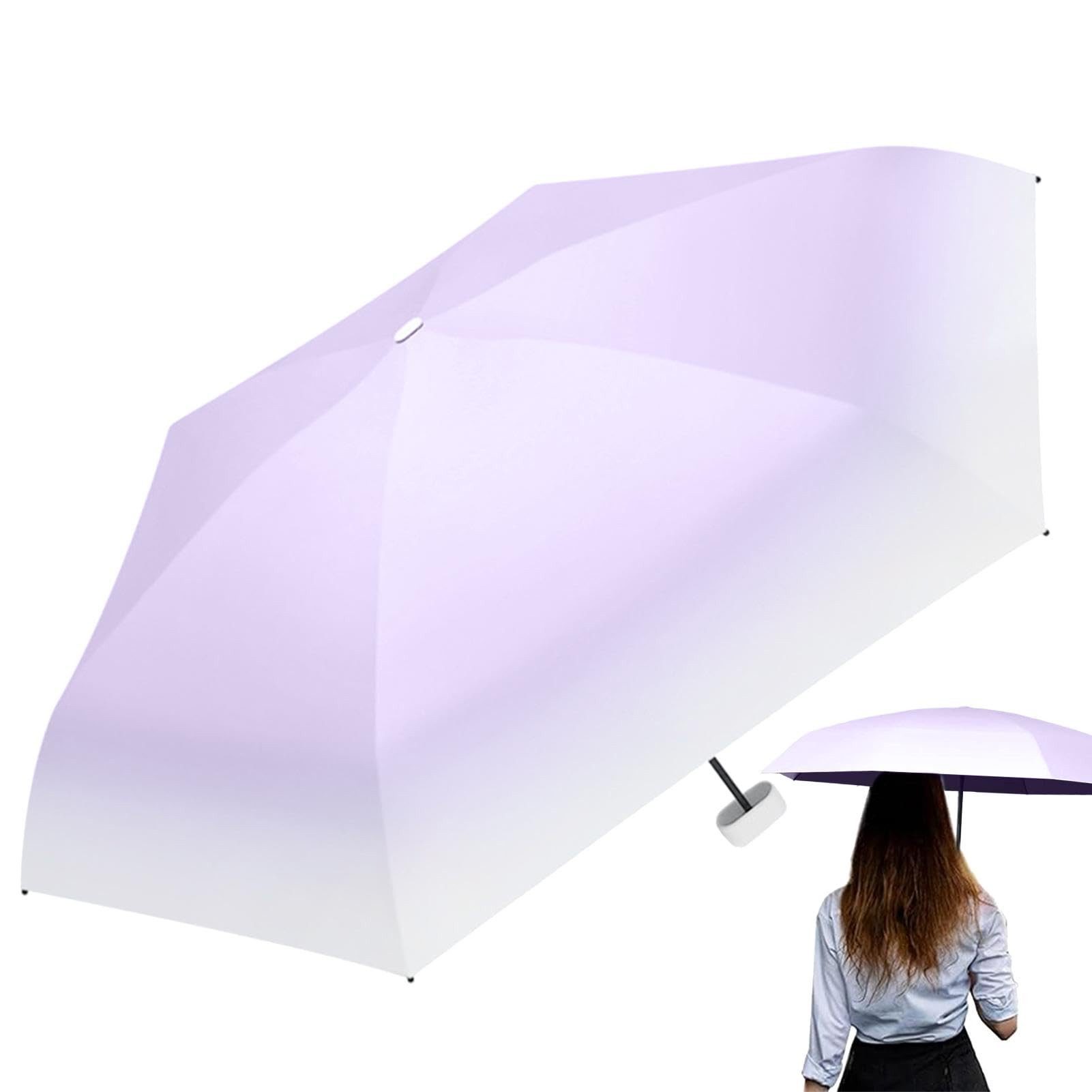 Taschenregenschirm Mini Regenschirm, Windfester Taschenschirm Mit Uv-Schutz, Wasserdicht